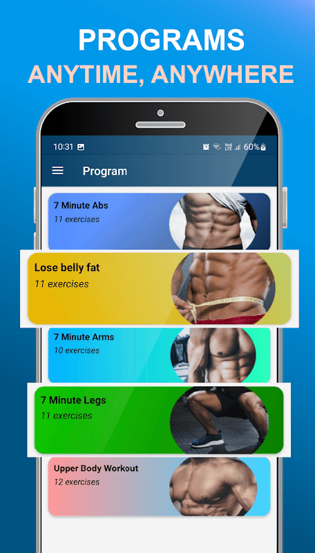 30 Day Home Workouts screenshot 3