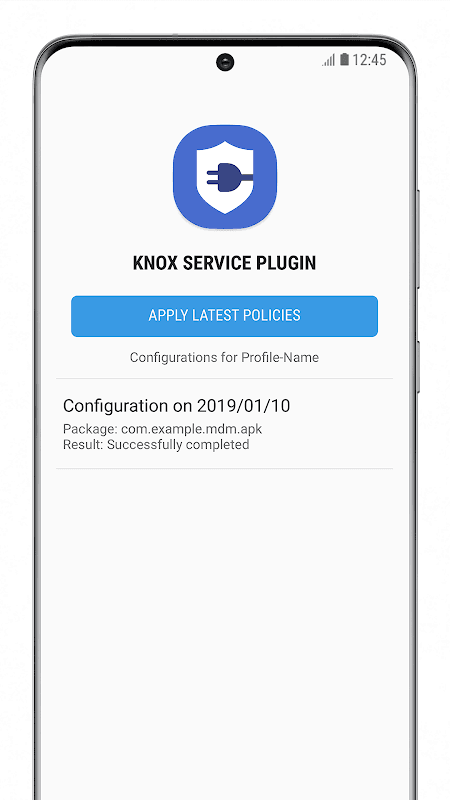 Knox Service Plugin screenshot 2