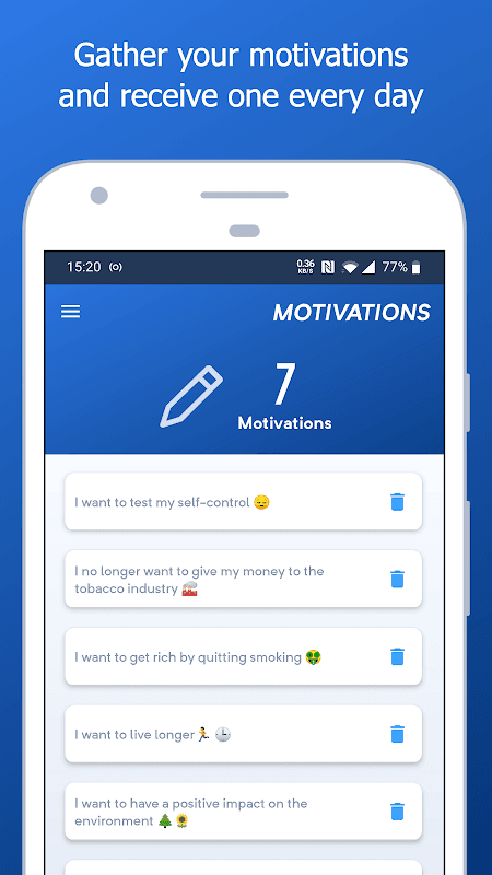 Qwit – Quit Smoking App screenshot 5