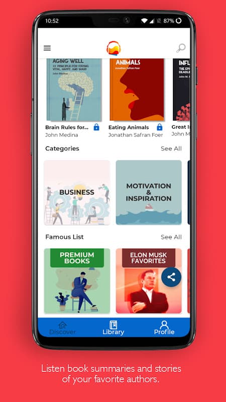 Great Ideas Great Life Book Summaries & AudioBooks screenshot 4