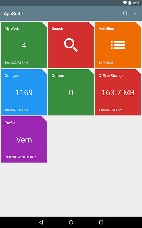 iVUE AppSuite screenshot 2