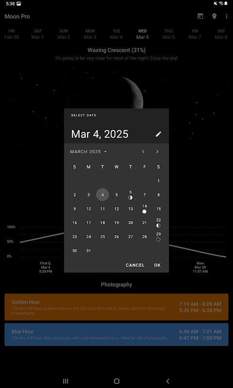 My Moon Phase - Lunar Calendar & Full Moon Phases screenshot 6
