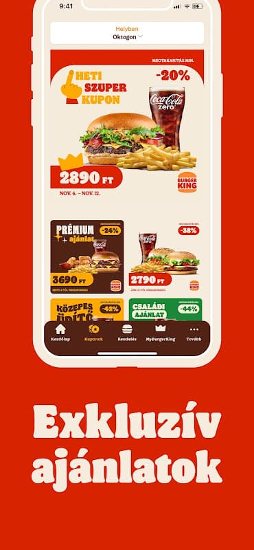 BURGER KING® Magyarország screenshot 3