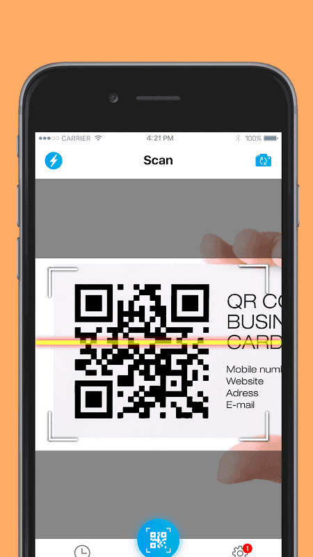 QR Code Reader - Barcode screenshot 1