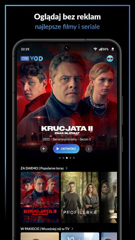 TVP VOD screenshot 1