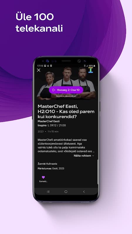 Telia TV – entertainment in your smart device screenshot 4