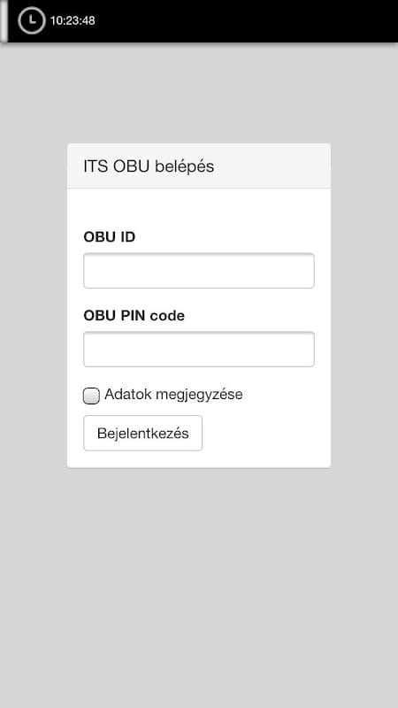 ITS OBU screenshot 1