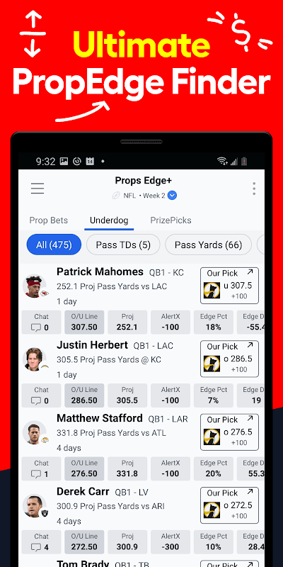 LineStar DFS & Props Optimizer screenshot 2