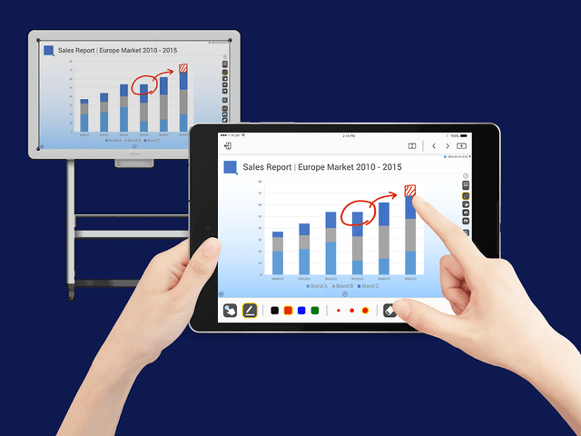 RICOH IWB Client screenshot 2