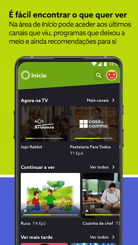 NOS TV - A sua TV em todo o lado screenshot 1