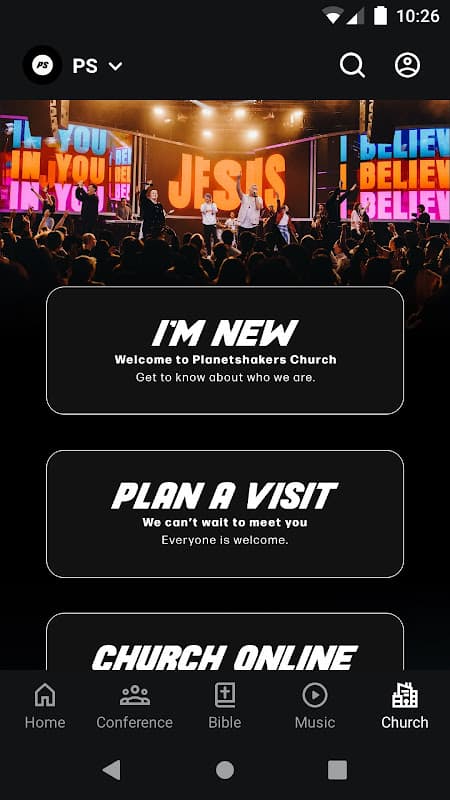 Planetshakers screenshot 3