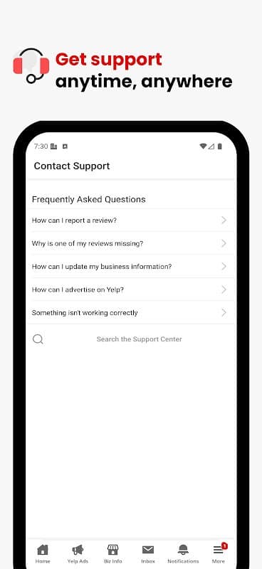 Yelp for Business Owners screenshot 5