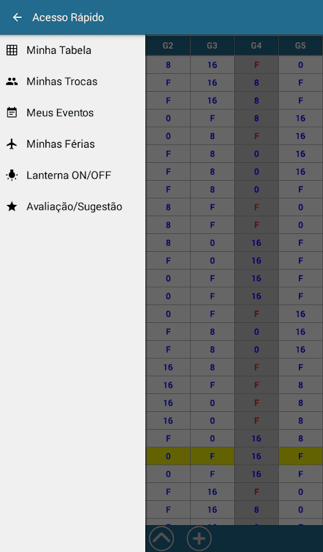 Work Shift Table screenshot 6