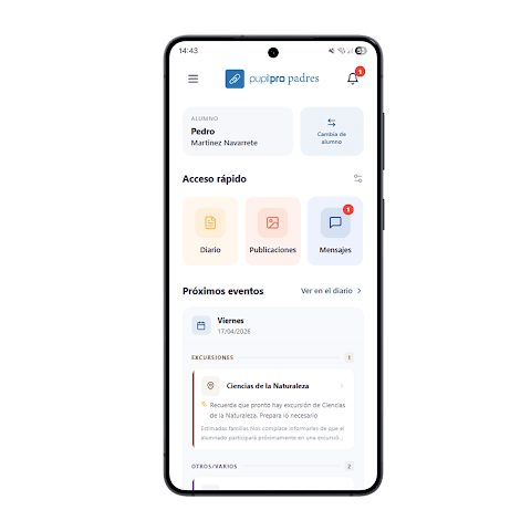 Pupilpro Padres screenshot 2