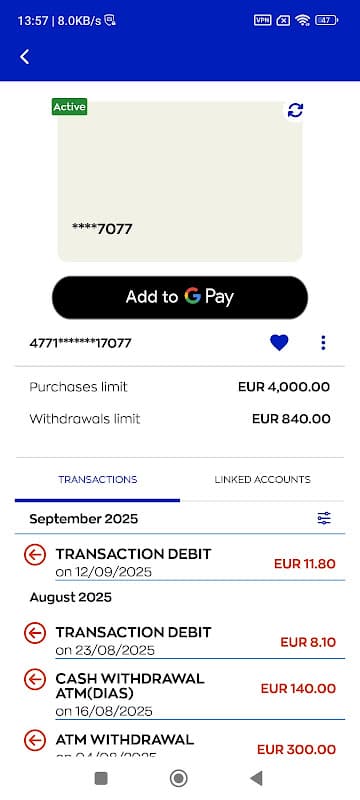 CrediaBank screenshot 4
