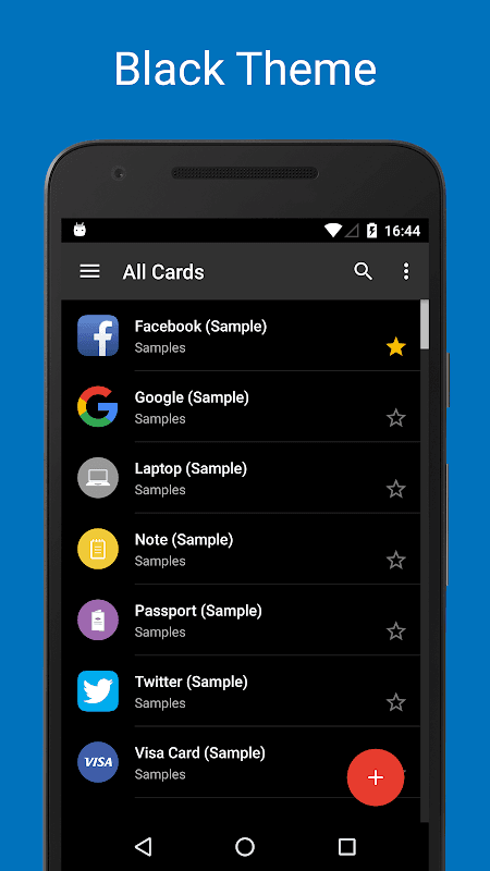 Password Manager SafeInCloud screenshot 5
