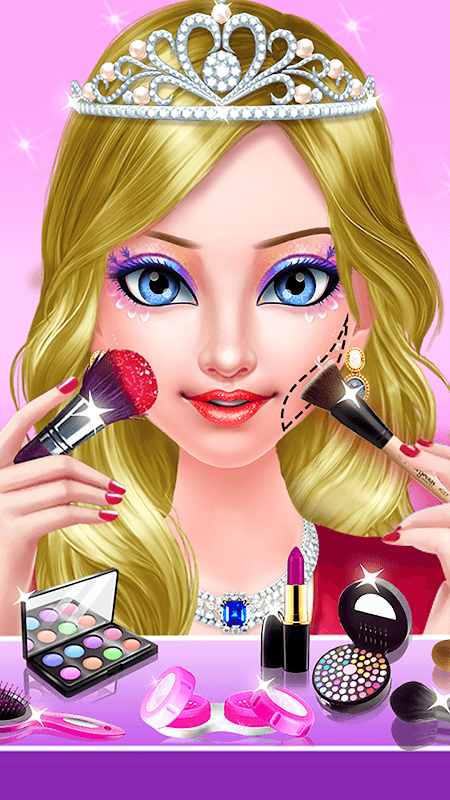 Princess Makeup Salon Game screenshot 2