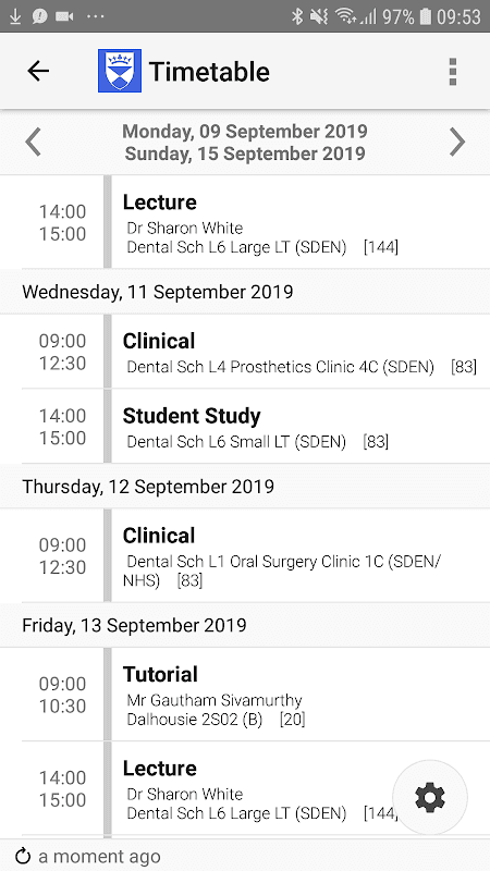 University of Dundee screenshot 3