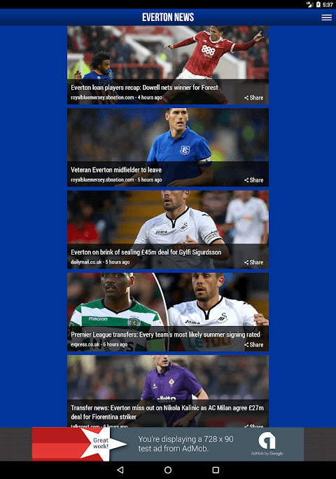Everton News - Fan App screenshot 6
