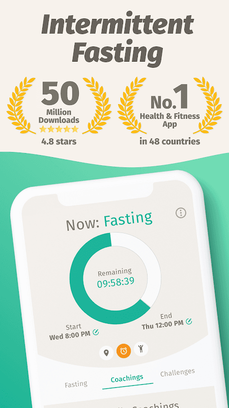BodyFast: Intermittent Fasting screenshot 1