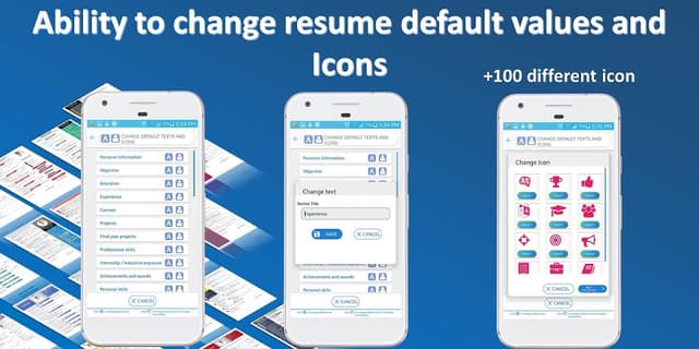 Resume builder Pro - CV maker screenshot 5