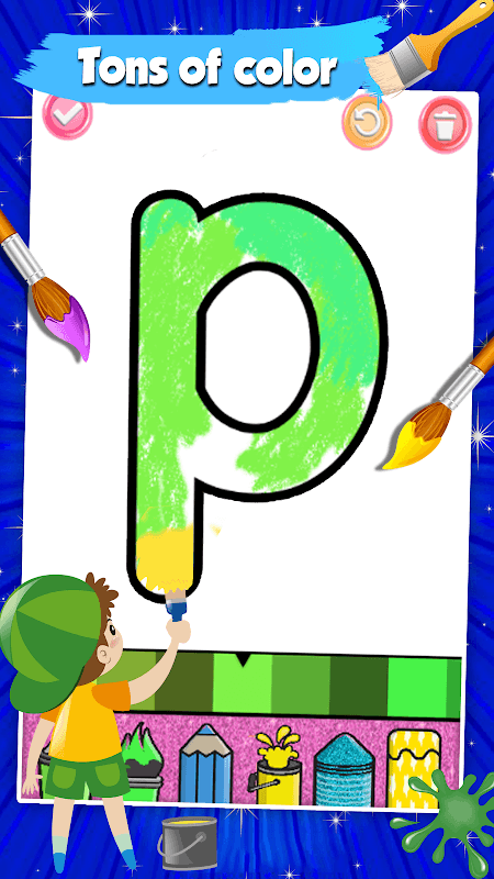 Alphabets Coloring book screenshot 6