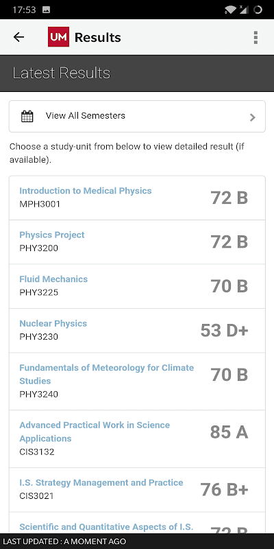 L-Università ta' Malta screenshot 2