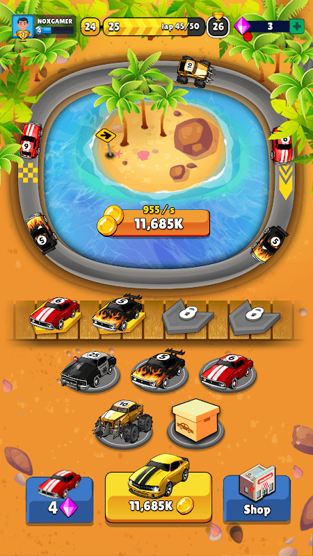 Merge Muscle Car: Cars Merger screenshot 1