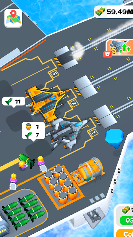Idle Aircraft Carrier screenshot 4