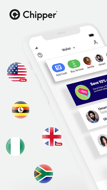 Chipper Cash - Send & Receive Money Across Africa screenshot 1