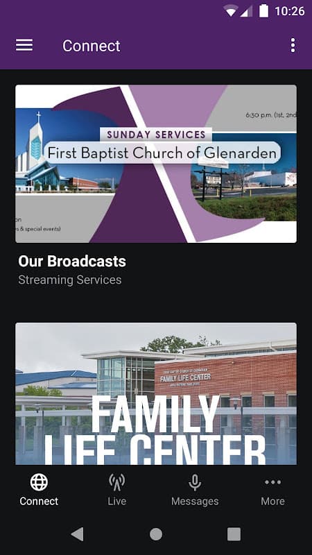 First Baptist of Glenarden screenshot 1
