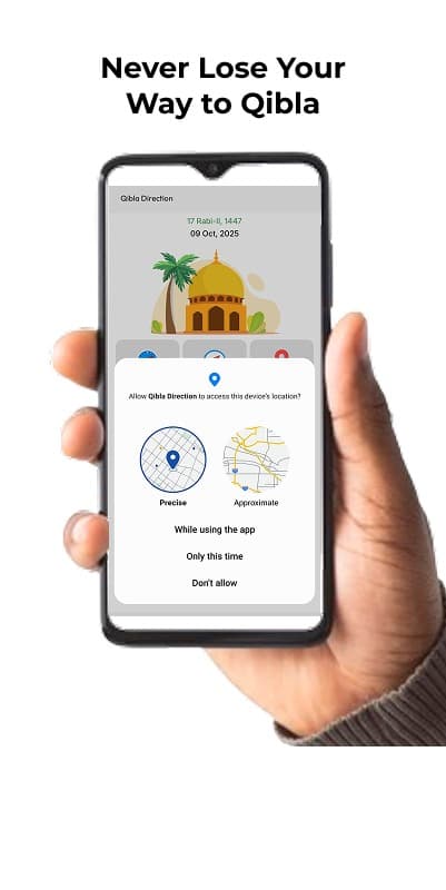 Qibla Direction app Offline Qibla Finder Compass screenshot 5