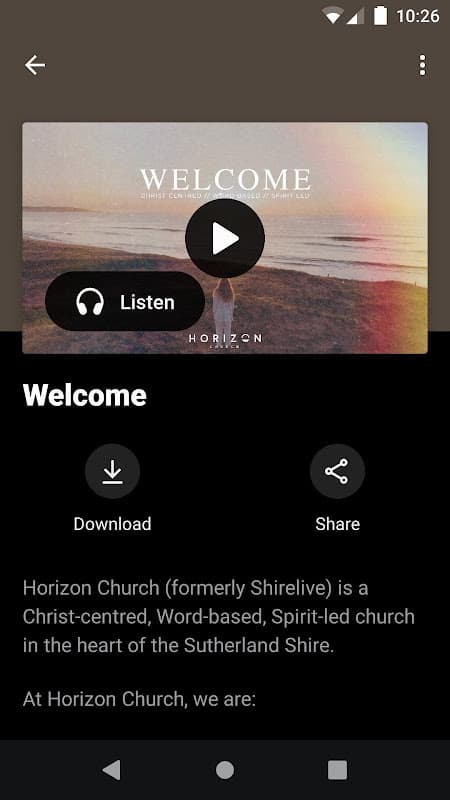 Horizon Church screenshot 2
