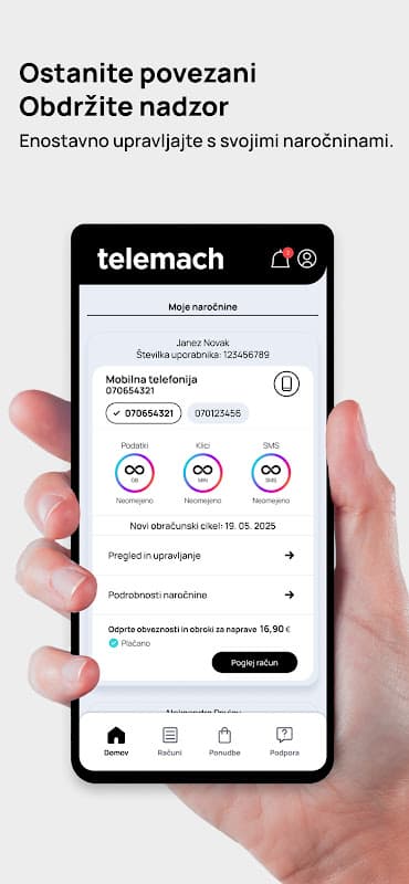 Telemach Slovenija screenshot 1