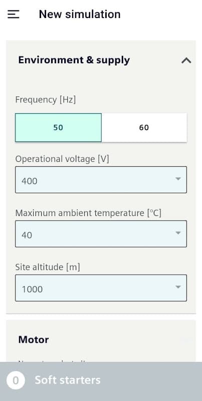 STS - Soft Starter Simulation screenshot 2