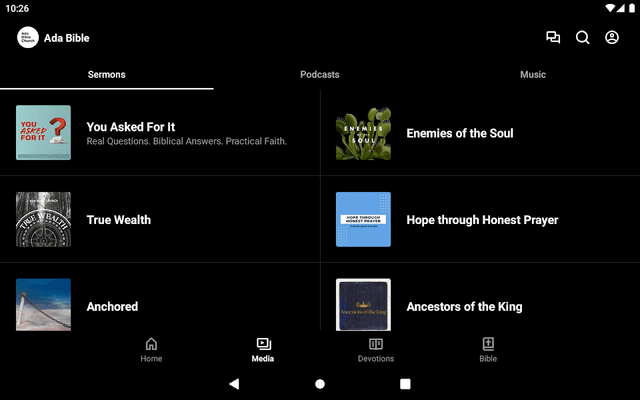 Ada Bible Church App screenshot 6