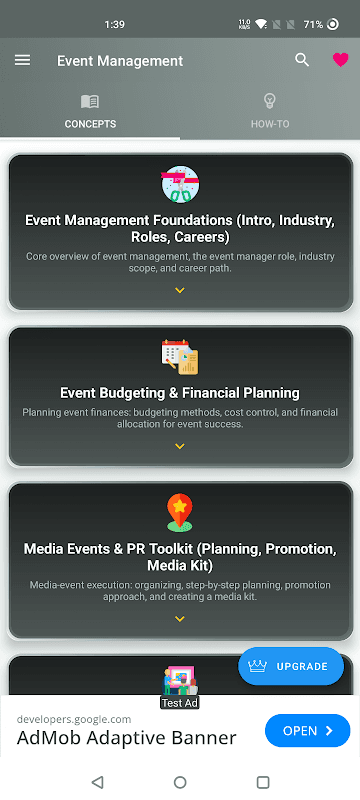 Event Management screenshot 1