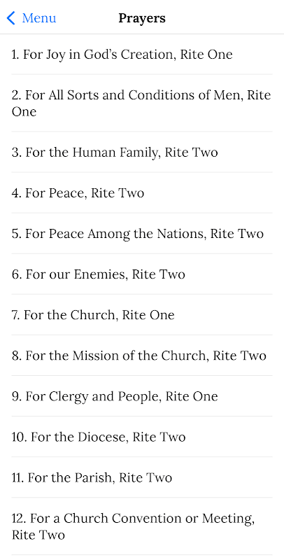 electronic Common Prayer screenshot 4