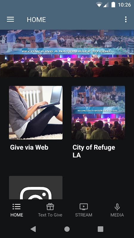 Noel Jones Ministries / C.O.R. screenshot 1