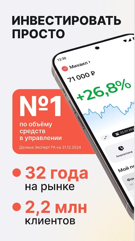 Альфа-Капитал. Инвестиции screenshot 1