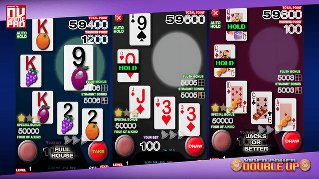 Video Poker Double Up screenshot 3