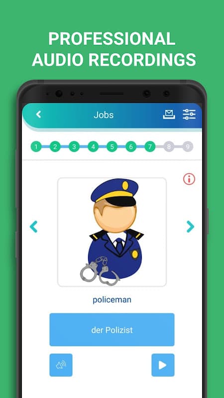 Learn German Vocabulary Online screenshot 4