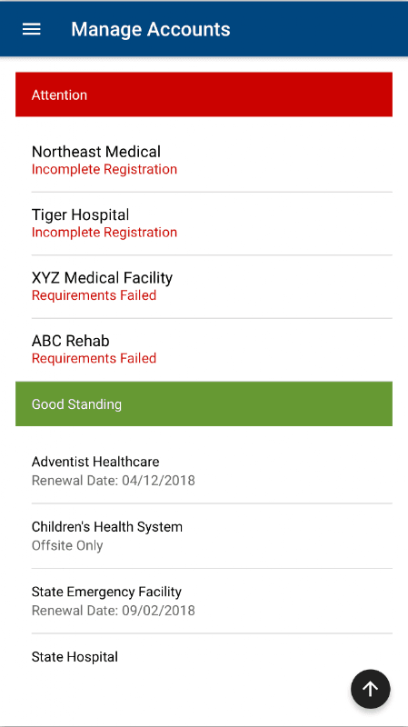 Vendormate Credentialing screenshot 3