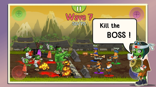 Four guys & Zombies: 4 players screenshot 6