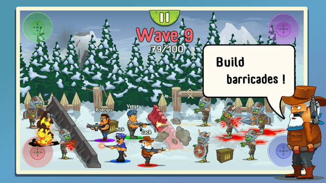 Four guys & Zombies: 4 players screenshot 2