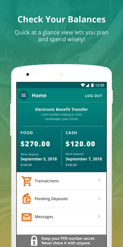 ConnectEBT screenshot 1