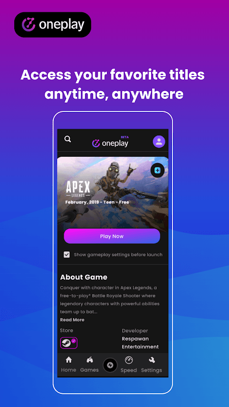OnePlay Cloud Gaming & PC screenshot 4