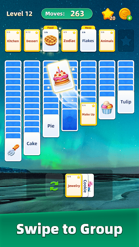 Word MindSort: Solitaire screenshot 2