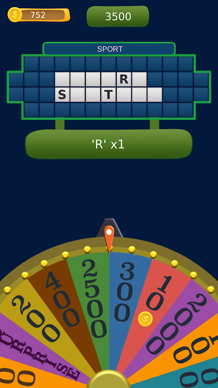Word Fortune Wheel of Phrases screenshot 1