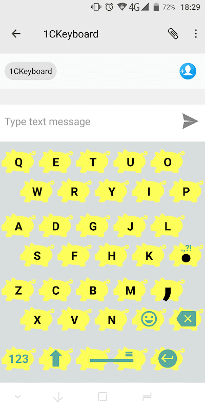1C Big Keyboard screenshot 4